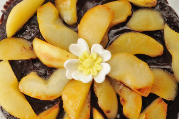 Torta pere e cioccolato