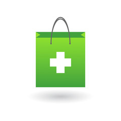 Obraz premium Shopping bag with icon