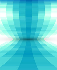 Obraz premium abstract blue perspective background