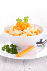 pumpkin risotto