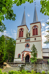 Fototapeta na wymiar Świeradów Zdrój - Kościół pod wezwaniem świętego Józefa