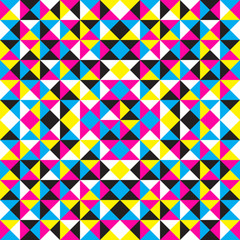 Vector abstract geometric background cmyk - 56504703