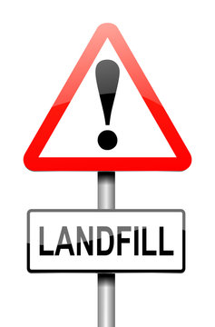 Landfill Sign.