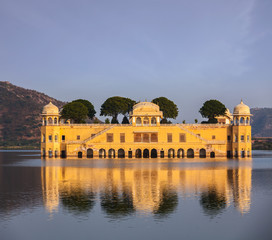 Fototapeta premium Jal Mahal (Water Palace). Jaipur, Rajasthan, India