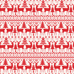 Christmas seamless pattern