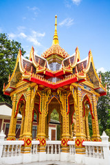 Fototapeta premium Wat Namtok maeklang chiangmai Thailand