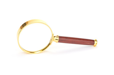 Retro magnifying glass