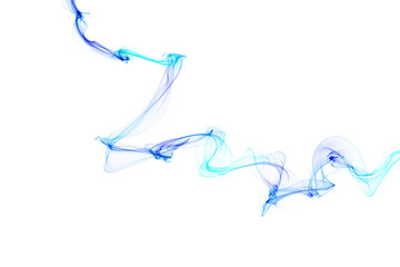 abstract smoke waves