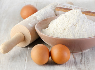 Ingredients for baking