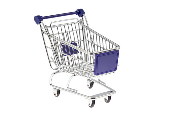 Shopping Cart isolated on White