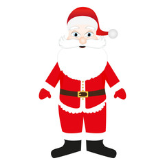 Santa Claus on a white background