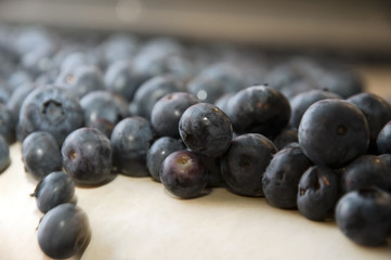 Closeup: Heidelberen / Blaubeeren