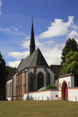 Fototapeta na wymiar Kloster Mariawald, Nordeifel, Klosterkirche