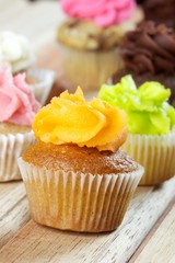 Orange Cupcake