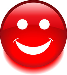 Vector icon, smiley
