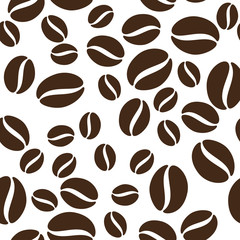 Kaffeebohnen-Muster