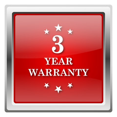 3 year warranty icon