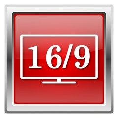 16 9 TV icon