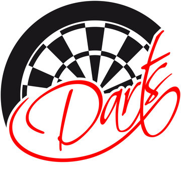 Darts Board Logo Design
