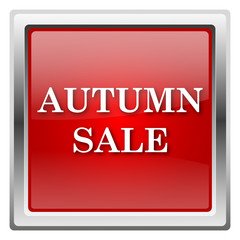 Autumn sale icon