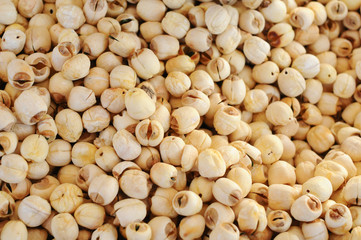 Dried lotus seeds