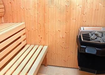Obraz na płótnie Canvas Home sauna
