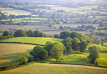  Idyllic rural farmland, Cotswolds UK © travelwitness