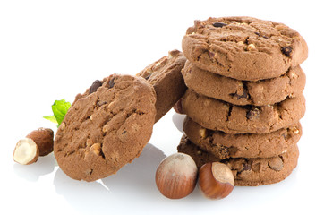 Homemade chocolate cookies