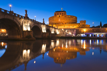 Fototapeta na wymiar Castel Sant'Angelo, Rzym