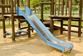 Slide on the playground