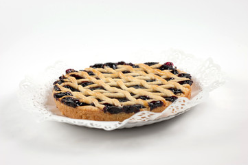 crostata con marmellata d'uva