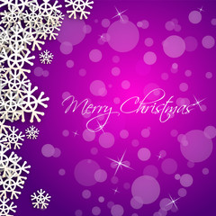 merry christmas card sample