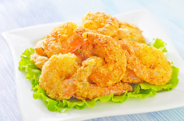 fried shrimps