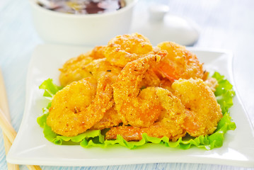 fried shrimps