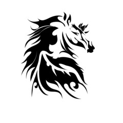 horse tattoo © terbrana