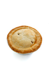 A savoury meat pie