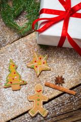 Gingerbread cookies and a little gift for Christmas
