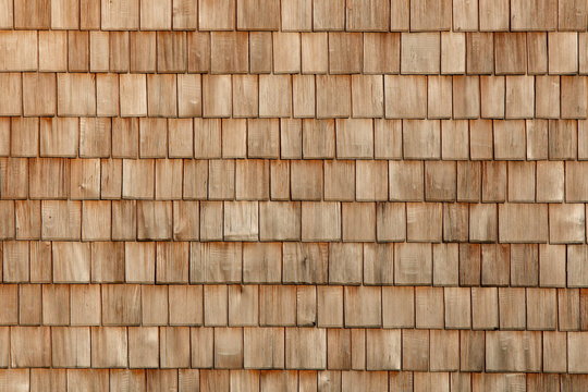 Holzschindeln / Holzwand