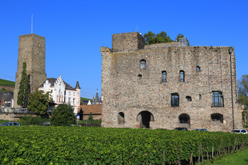 Rüdesheim (l. Boosenburg, r. Brömserburg) - 2013