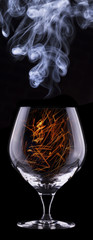 fire in a glass