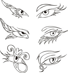 eye decorations