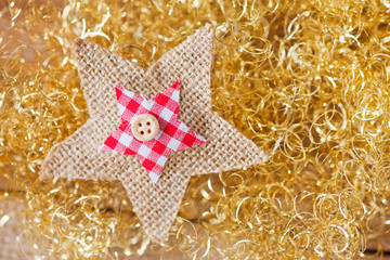 gold twinkle christmas background