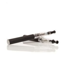 Black electronic cigarette (e-cigarette)