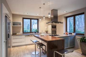 Travertine house- Pleasant kitchen