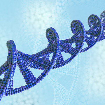 DNA Strands - 3D Render