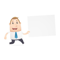 manager in various poses for use in advertising, presentations,