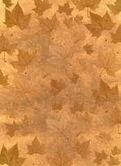 Naklejka na ściany i meble Jesienią ilustracji