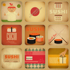 Plakaty  Zestaw do sushi