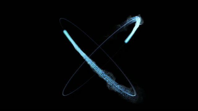 Atom particles