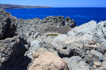 Fototapeta na wymiar Kałuże falki, Pantelleria